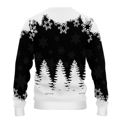 PSTS67 Dog Mom Dog Mum 2D Christmas - Personalized Custom Sweater