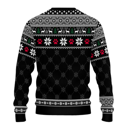 PSTS07 Meowy Catmas Cat Dad Xmas - Personalized Custom Sweater