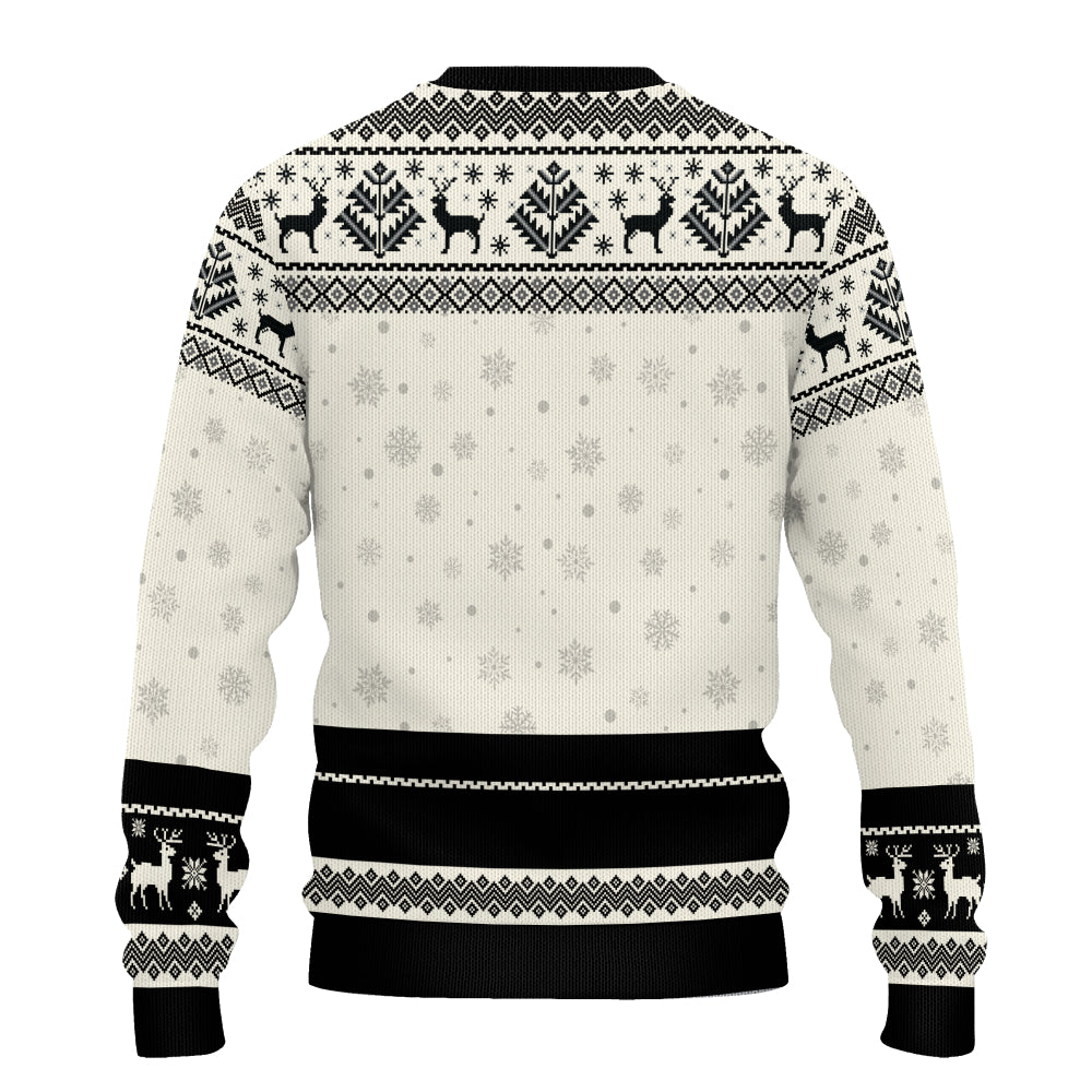 PSTS29 Happy Pawlidays Fur Dad Xmas - Personalized Custom Sweater