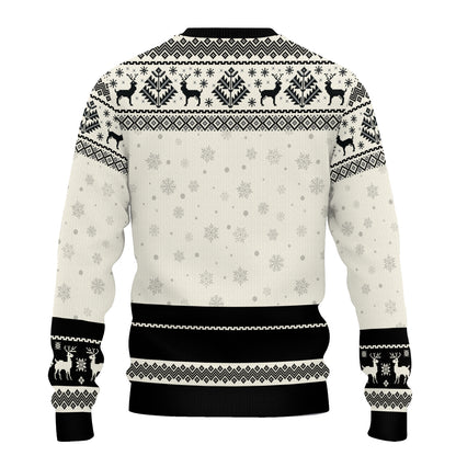 PSTS29 Happy Pawlidays Fur Dad Xmas - Personalized Custom Sweater