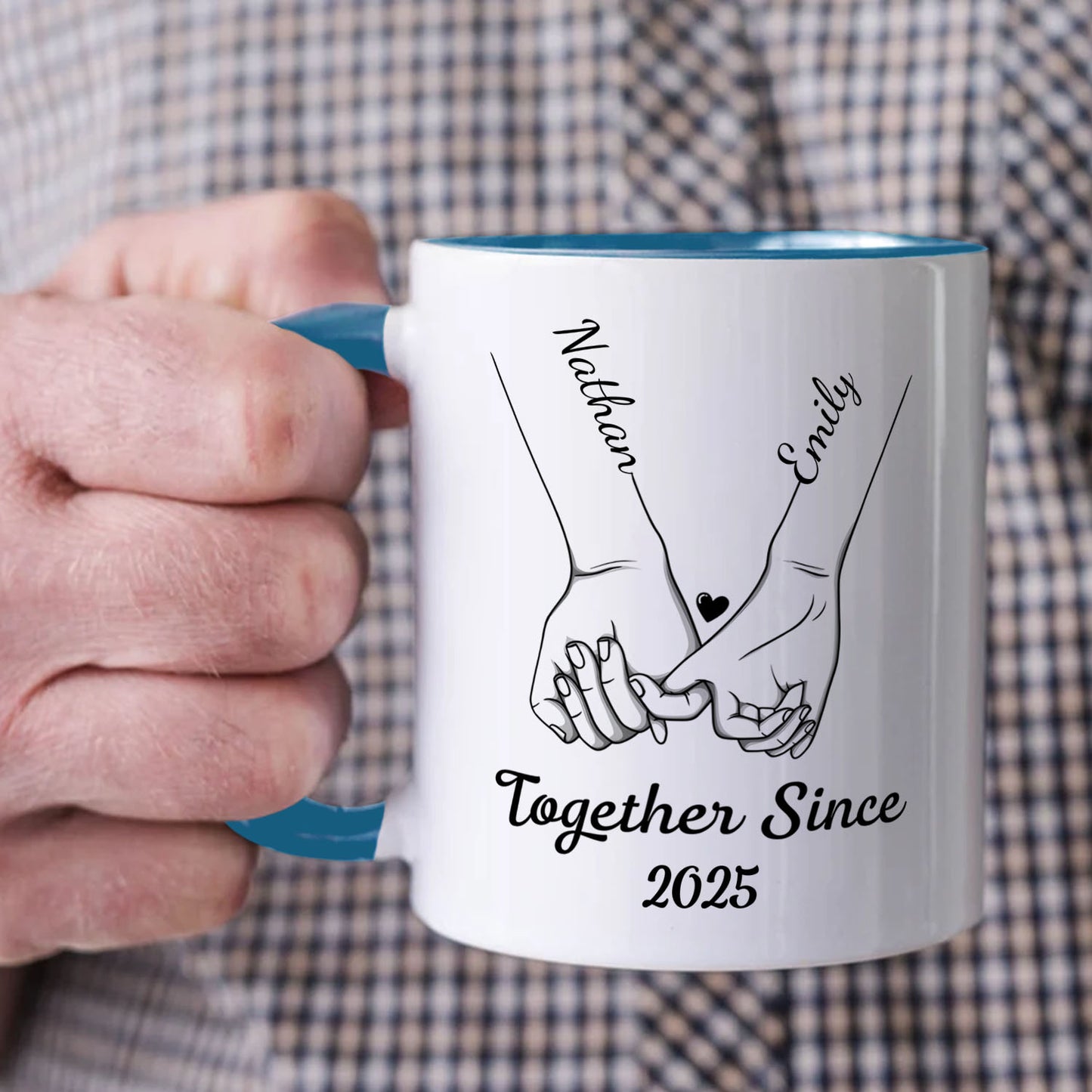 PSTPA13 Couple Together Since - White Mug Accent Mug