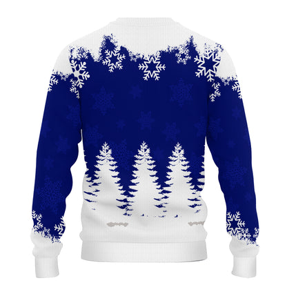 PSTS67 Dog Mom Dog Mum 2D Christmas - Personalized Custom Sweater