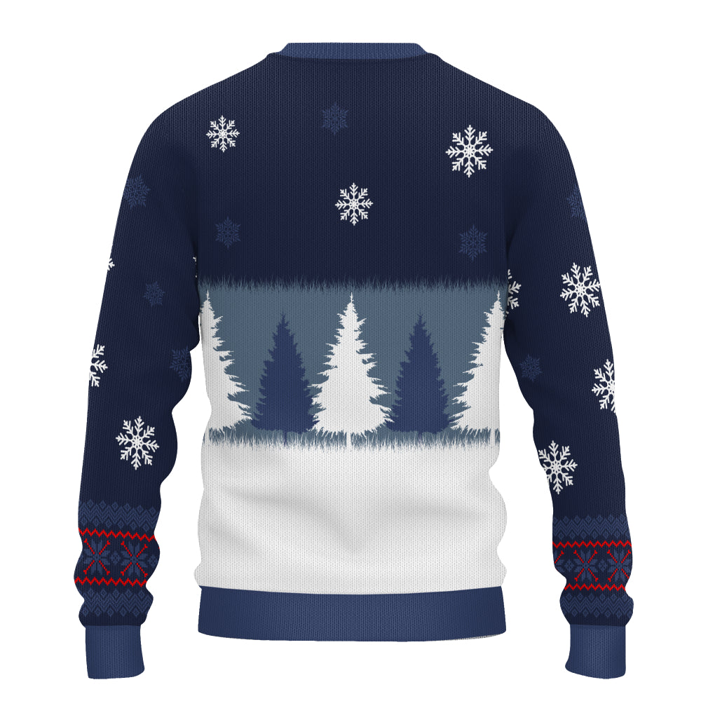 PSTS51 Is This Woofy Enough Xmas - Personalized Custom Sweater