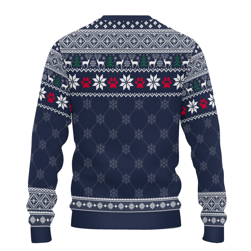 PSTS07 Fur Dad Xmas - Personalized Custom Sweater