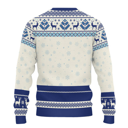 PSTS28 Happy Pawlidays Fur Mom Xmas - Personalized Custom Sweater