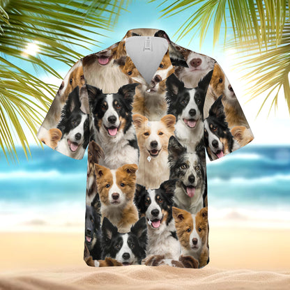 PSAH49 Border Collies Hawaiian Shirt