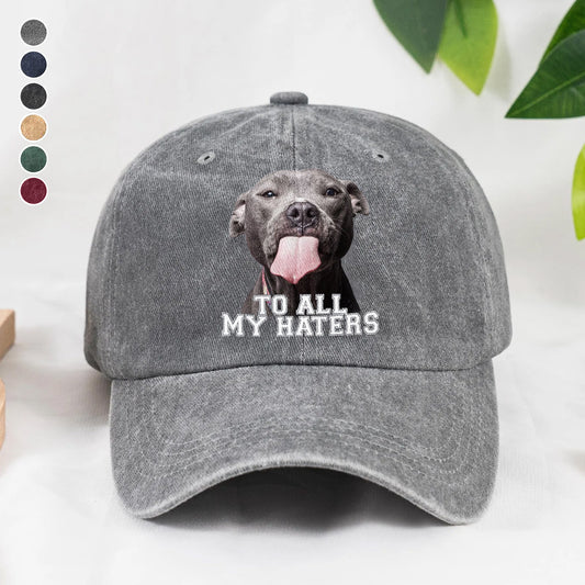 PSC16 To All My Haters - Wash Denim Cap