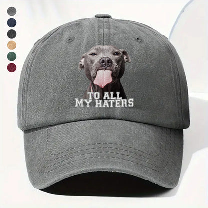PSC16 To All My Haters - Wash Denim Cap