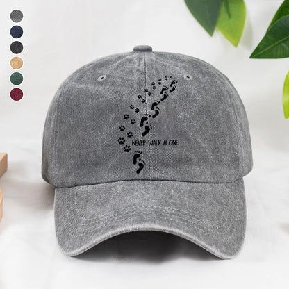 PSC26 Never Walk Alone - Wash Denim Cap