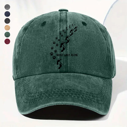 PSC26 Never Walk Alone - Wash Denim Cap