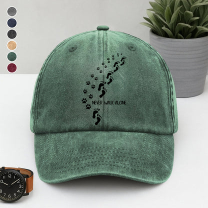 PSC26 Never Walk Alone - Wash Denim Cap
