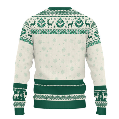 PSTS29 Happy Pawlidays Dog Dad Xmas - Personalized Custom Sweater