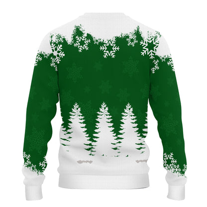 PSTS67 Dog Mom Dog Mum 2D Christmas - Personalized Custom Sweater