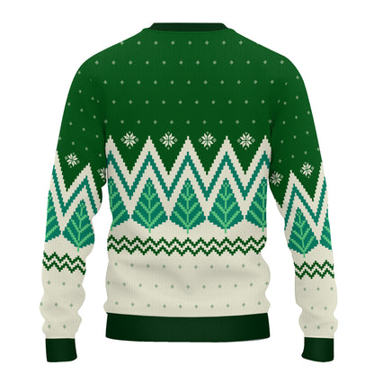 PSTS56 What Funny Grumpy Dog Xmas - Personalized Custom Sweater