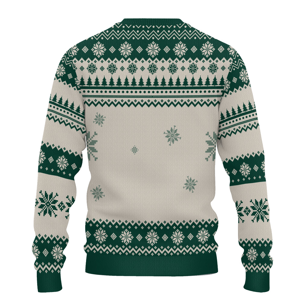 PSTS11 Fur Dad Xmas - Personalized Custom Sweater