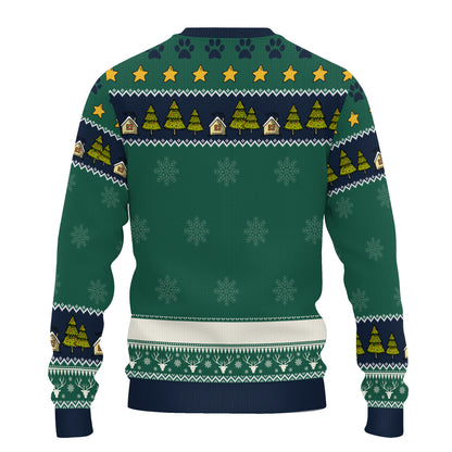 PSTS01 Fur Parents Christmas - Personalized Custom Sweater