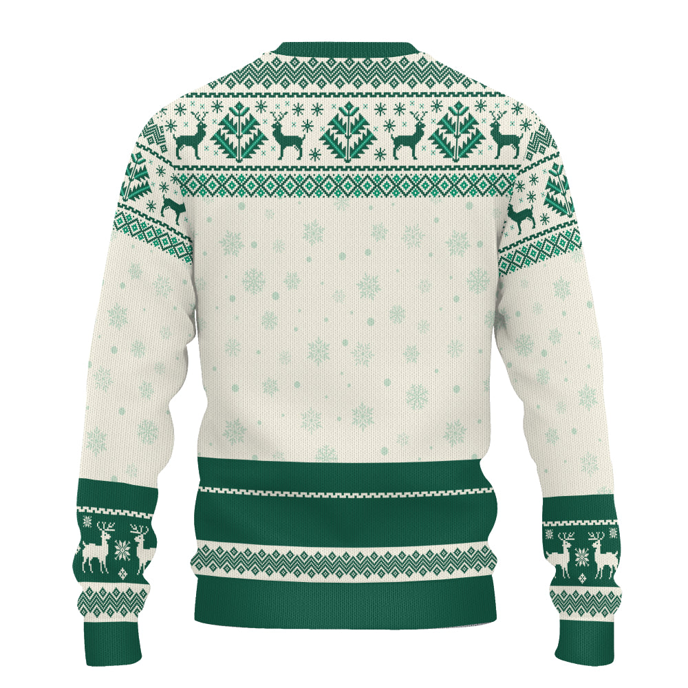 PSTS28 Happy Pawlidays Fur Mom Xmas - Personalized Custom Sweater