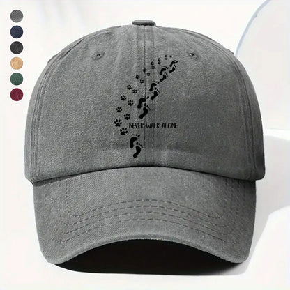 PSC26 Never Walk Alone - Wash Denim Cap