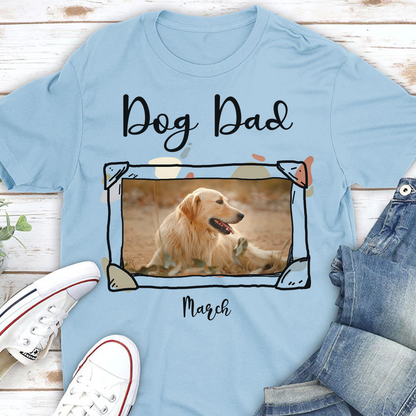 ETT2906 Dog Parents Photo Upload-Personalized Custom T-shirt