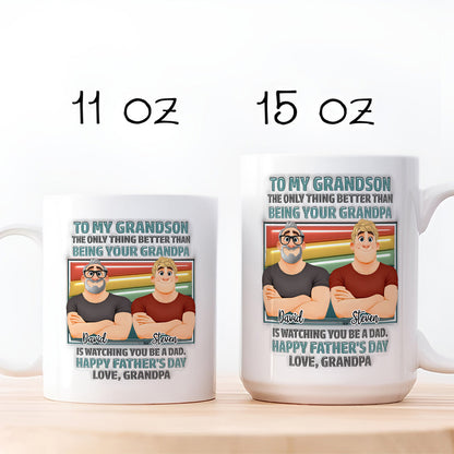 UPST28 The Only Thing Better Than Being Your Father - 3D Inflated Effect Personalized Mug