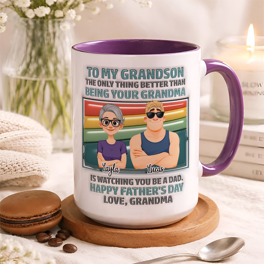 UPST29 The Only Thing Better Than Being Your Mother - 3D Inflated Effect Personalized Mug