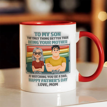 UPST29 The Only Thing Better Than Being Your Mother - 3D Inflated Effect Personalized Mug