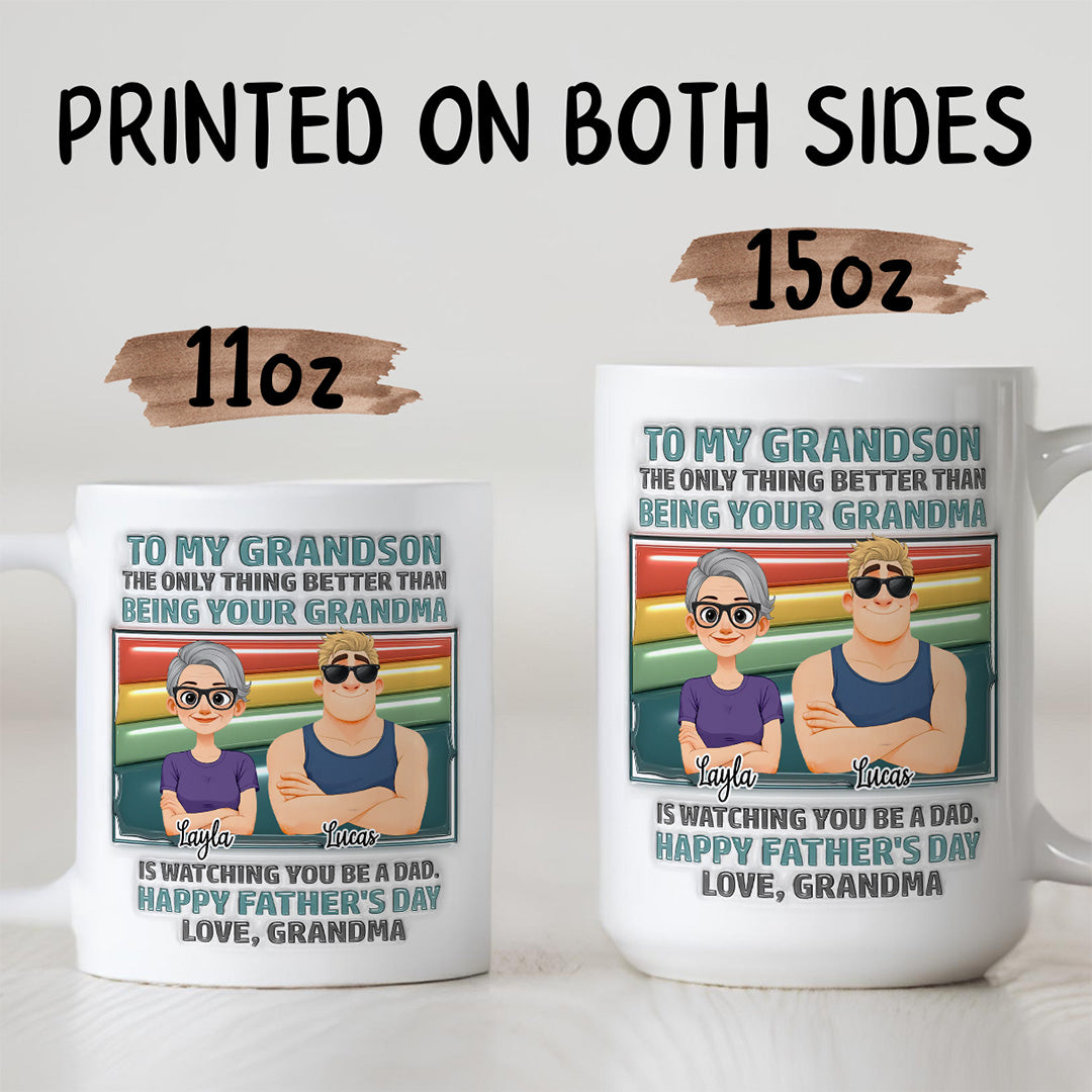 UPST29 The Only Thing Better Than Being Your Mother - 3D Inflated Effect Personalized Mug