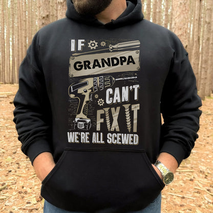UPST31 If Cant Fix It We're All Scewed - Personalized Custom T-shirt Hoodie