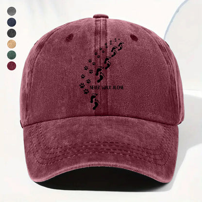 PSC26 Never Walk Alone - Wash Denim Cap