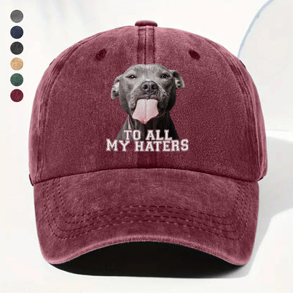 PSC16 To All My Haters - Wash Denim Cap