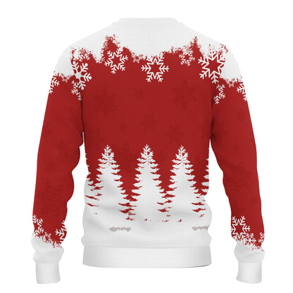 PSTS66 Dog Mom Christmas - Personalized Custom Sweater