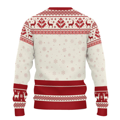 PSTS29 Happy Pawlidays Fur Dad Xmas - Personalized Custom Sweater