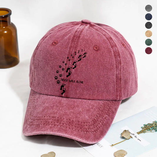 PSC26 Never Walk Alone - Wash Denim Cap