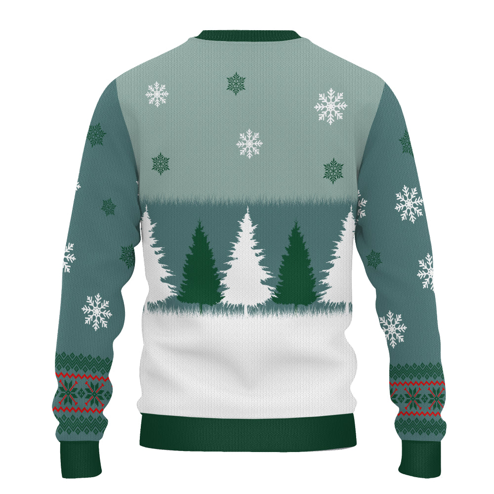 PSTS49 Is This Fluffy Enough Xmas - Personalized Custom Sweater
