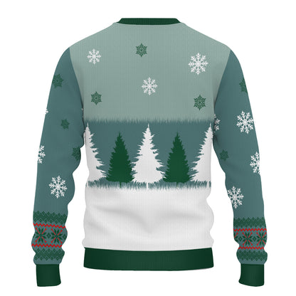 PSTS49 Is This Fluffy Enough Xmas - Personalized Custom Sweater