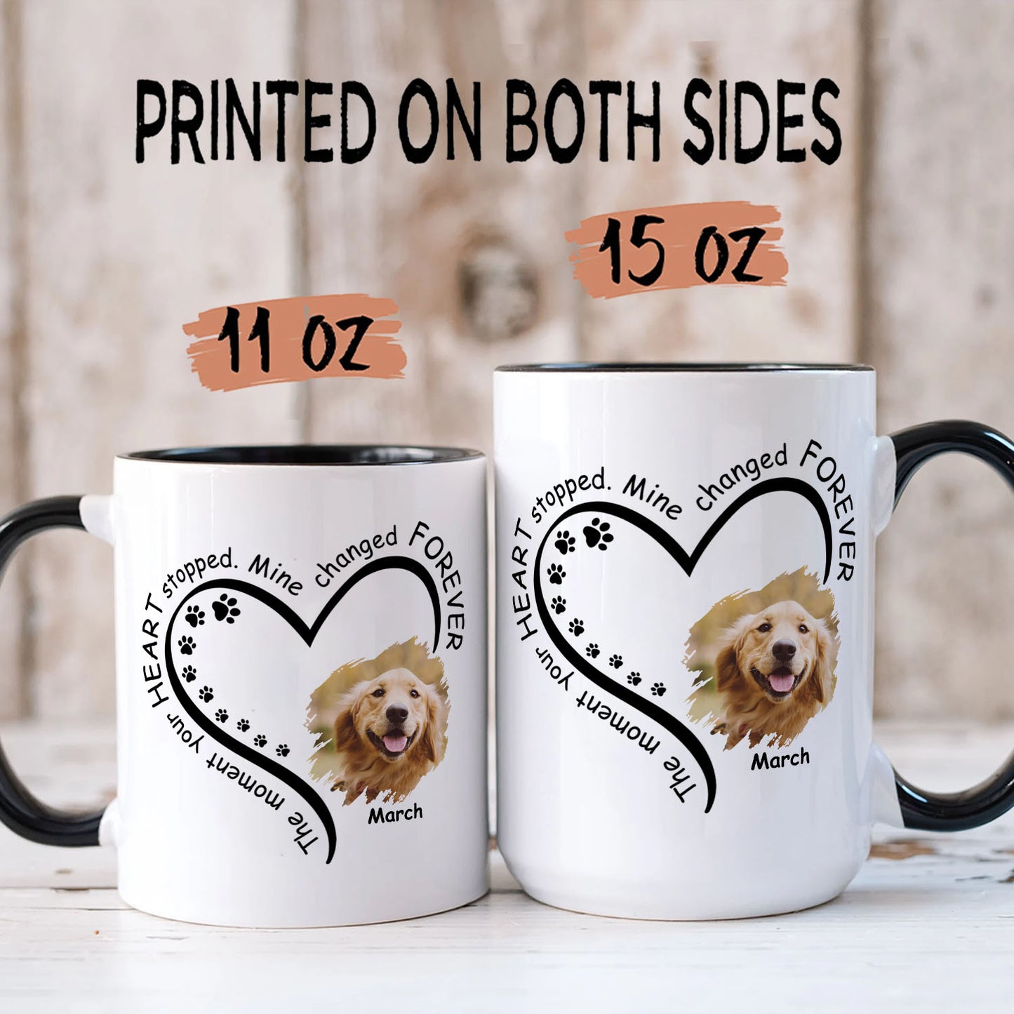 Miah1480 My Heart Changed Forever - White Mug Accent Mug