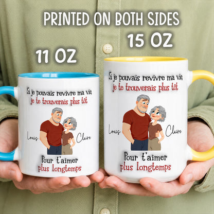 PST240 I'd Find you Sooner And Love You Longer France Ver - Personalized White Mug Accent Mug
