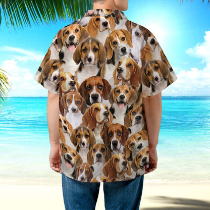 PSAH34 Beagles Hawaiian Shirt