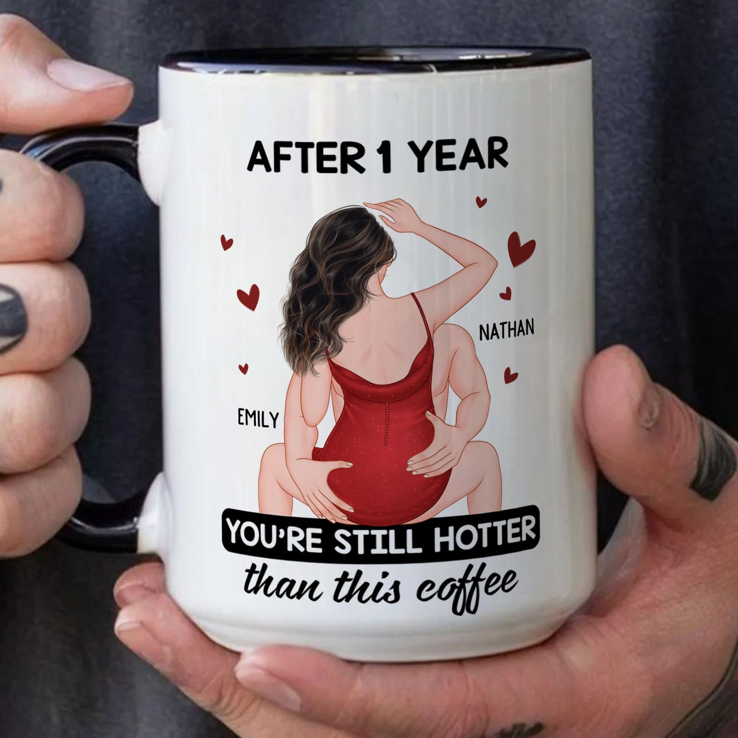PST124 You're Still Hotter Than This Coffee - White Mug Accent Mug