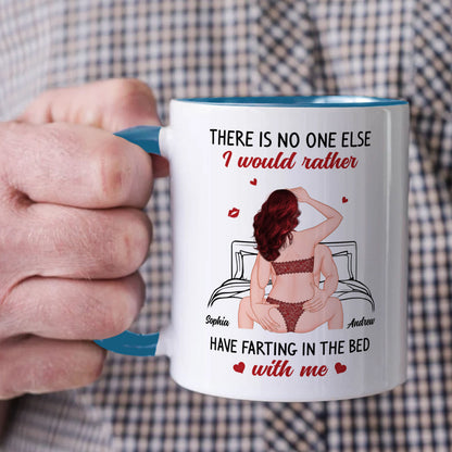 PST102 There Is No One Else Funny Couple - White Mug Accent Mug
