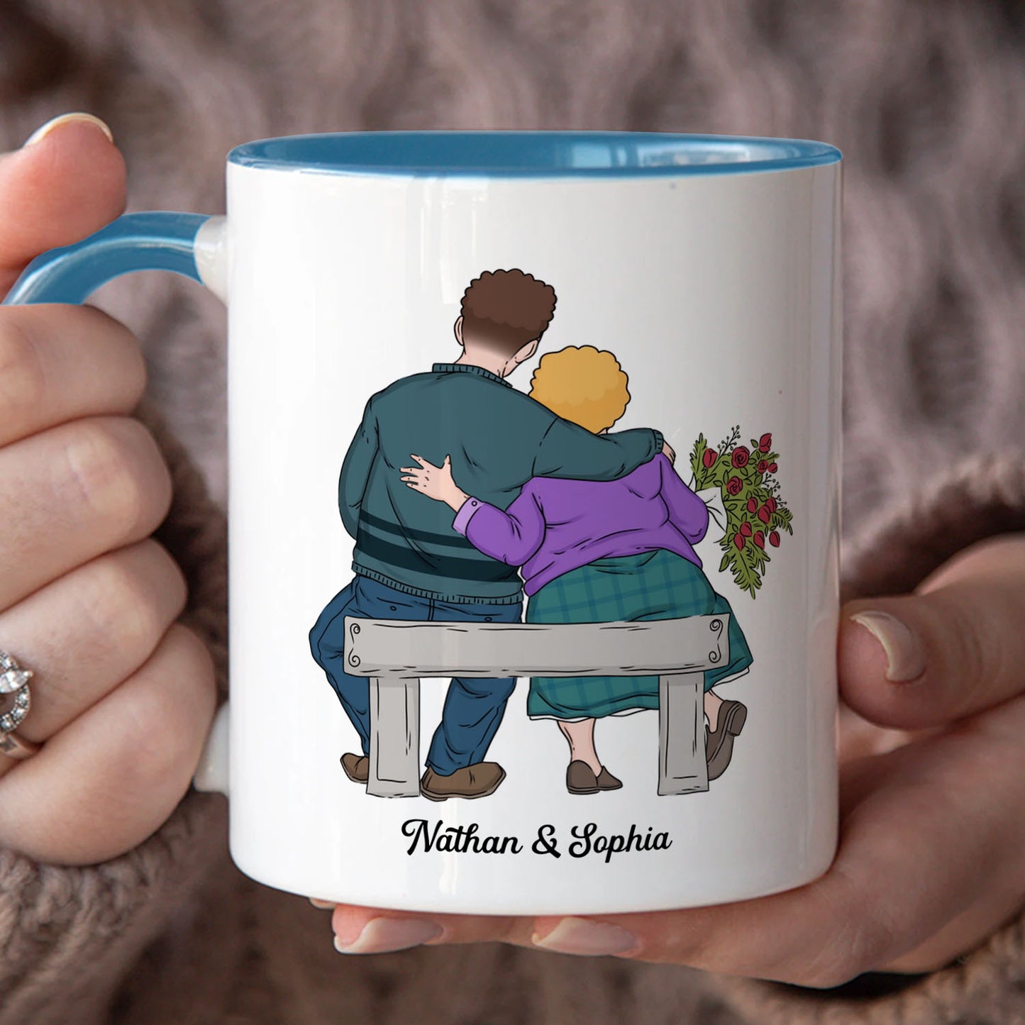 PST99 Thank You For Being A Part Of My Journey - White Mug Accent Mug