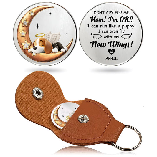 PSTP02 Don't Cry For Me Dog Lover - Personalized Custom Pocket Hug