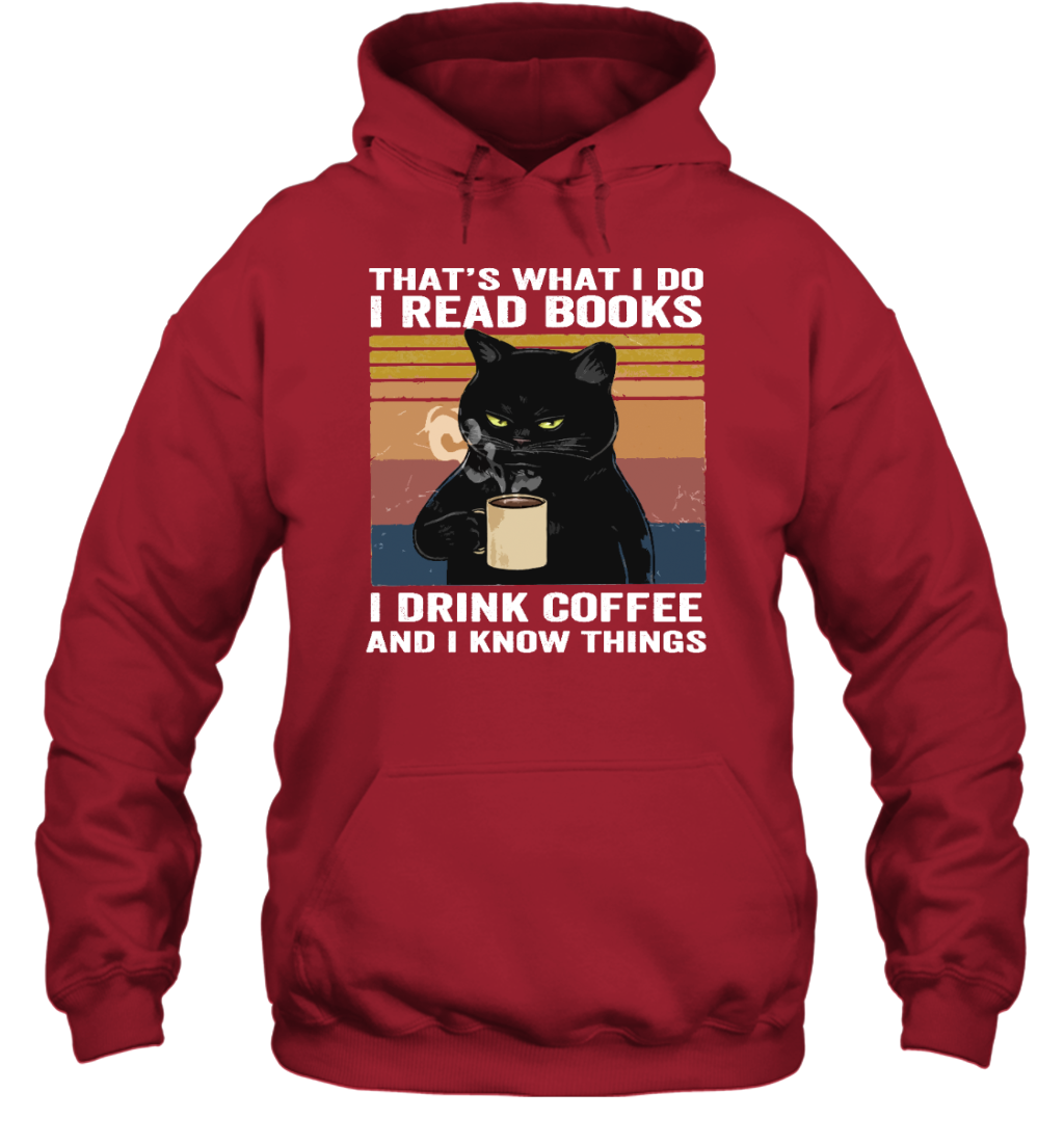 ETT238a I Read Books I Drink Coffee And I Know Things