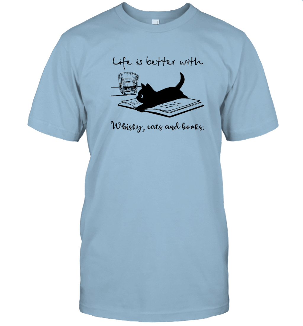 Miah869_whisky Life Is Better With Whisky, Cats And Books