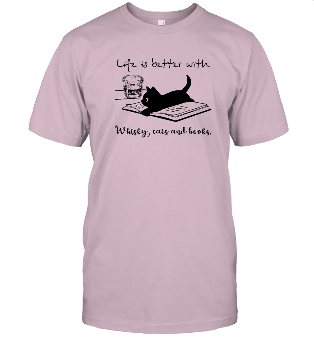 Miah869_whisky Life Is Better With Whisky, Cats And Books