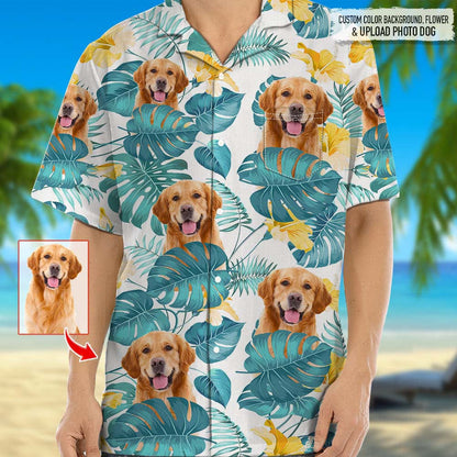 PSH01 Personalized Photo Upload Pet's Lover Hawaiian Shirt