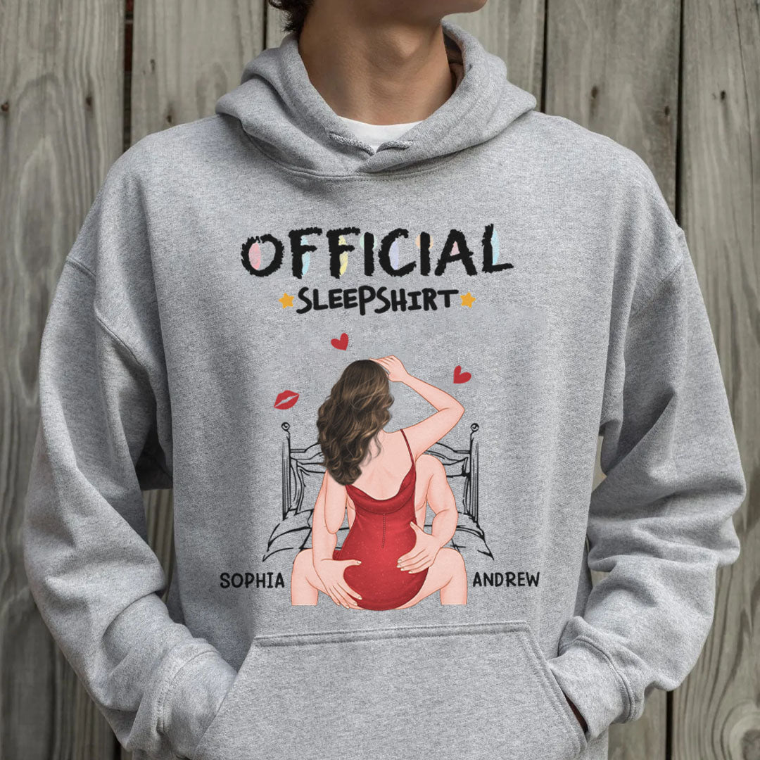 PSTPA14 Official Sleep Shirt Sexy Couple - Personalized Custom T-shirt Hoodie
