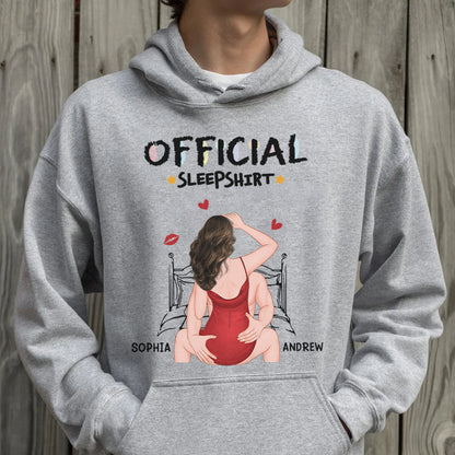 PSTPA14 Official Sleep Shirt Sexy Couple - Personalized Custom T-shirt Hoodie