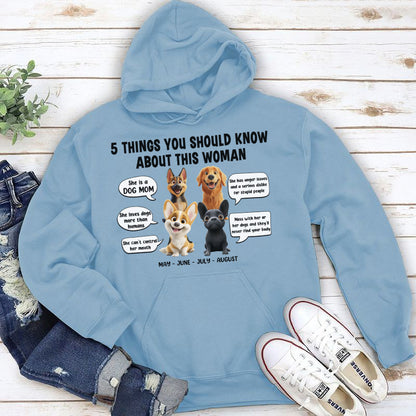 PST52 5 Things You Should Know About This Woman Dog Lover-Personalized Custom