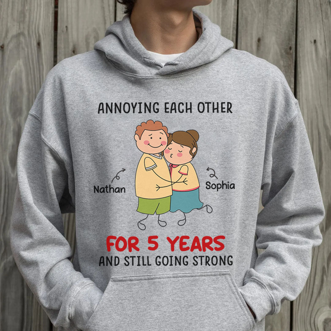 PST105 Annoying Each Other - Personalized Custom T-shirt Hoodie